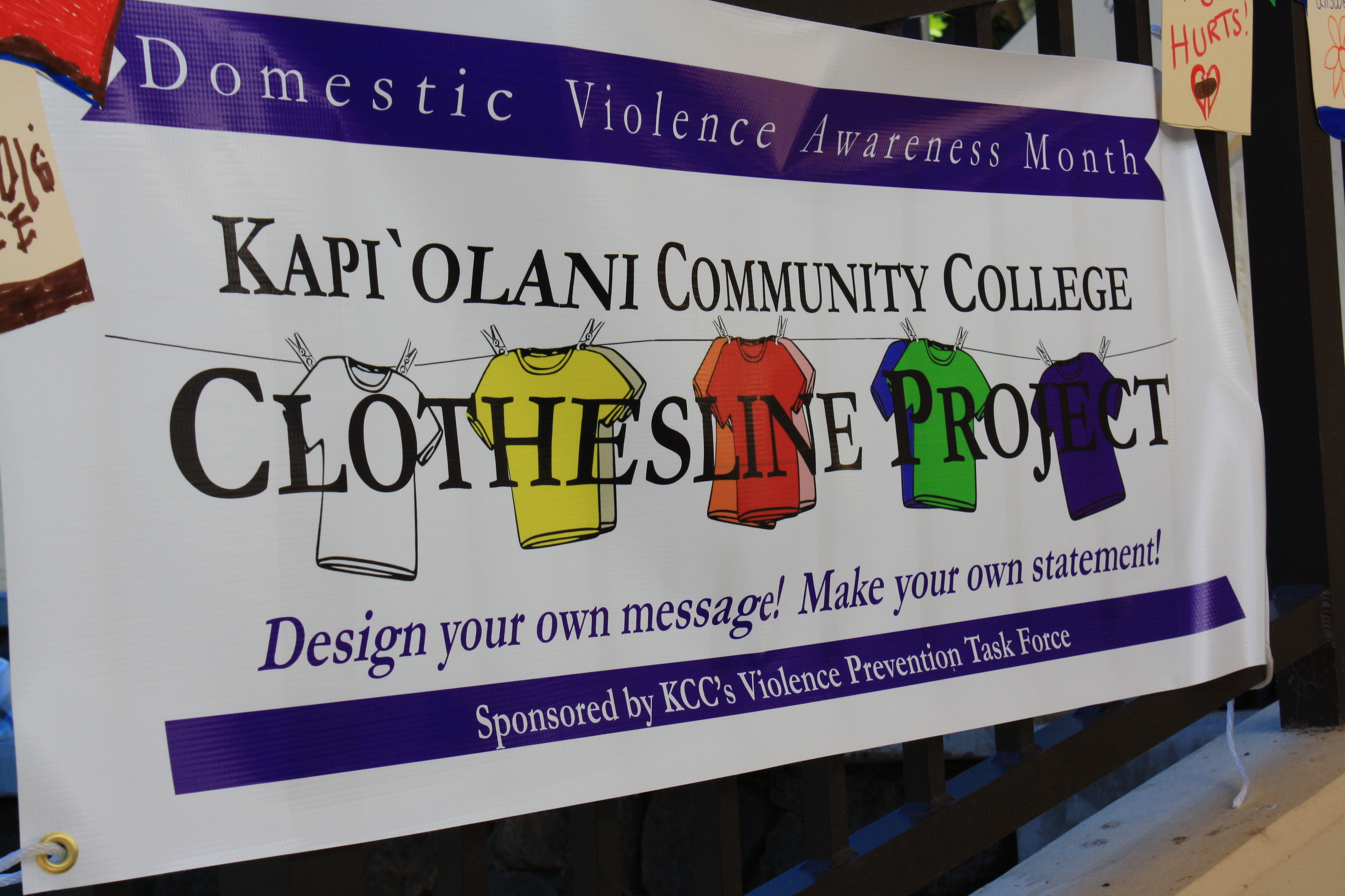 Clothesline Project