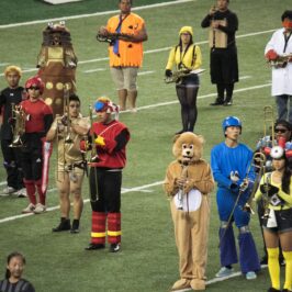 UH Warriors dress up for Halloween