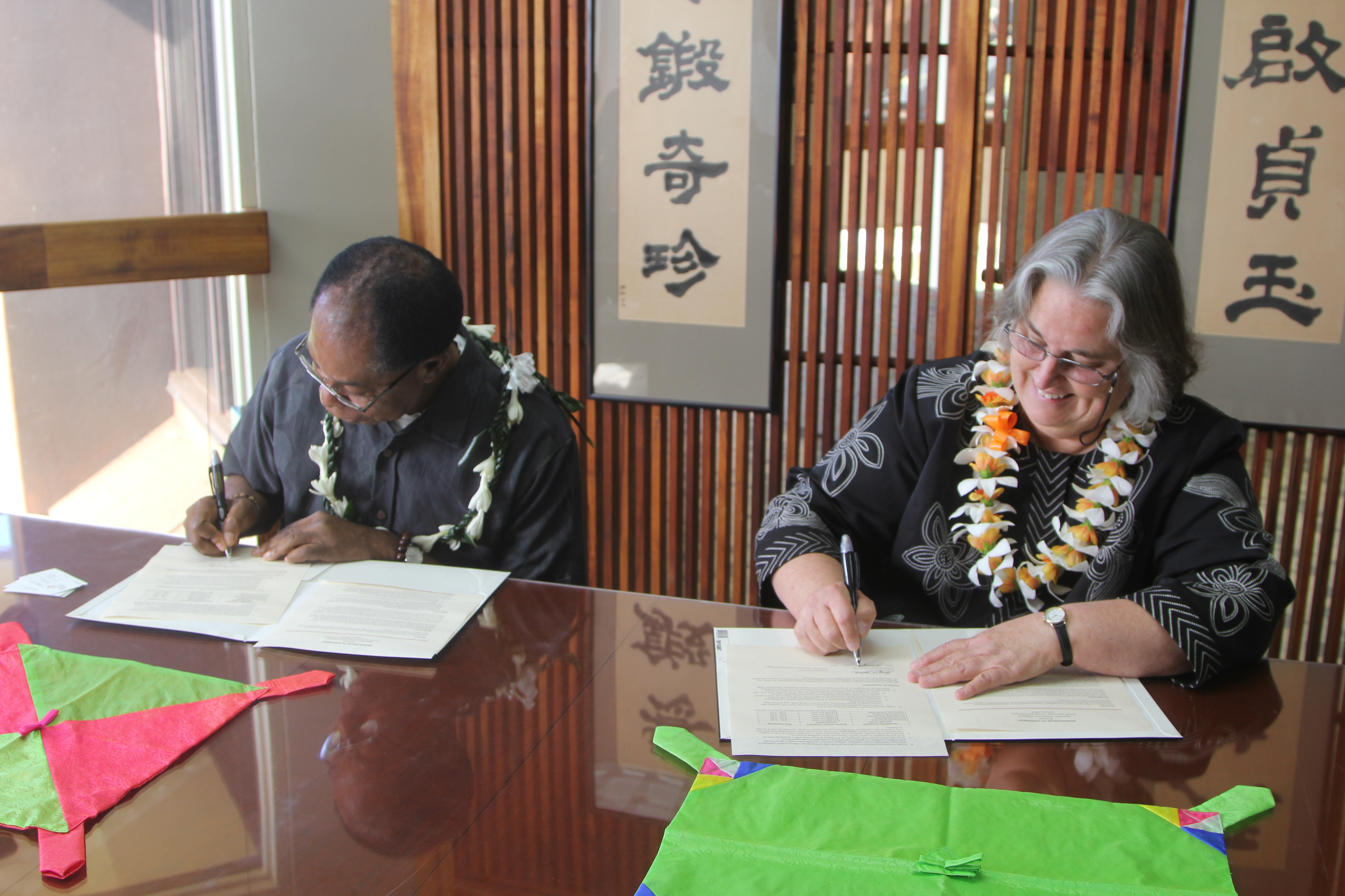 KapCC signs agreement with Pacific University