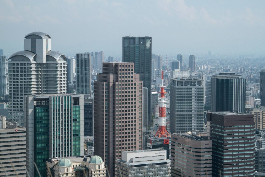 A wonderful view of downtown Osaka from the Umeda Sky Building. Photo: Devin Takahashi/Kapiʻo.